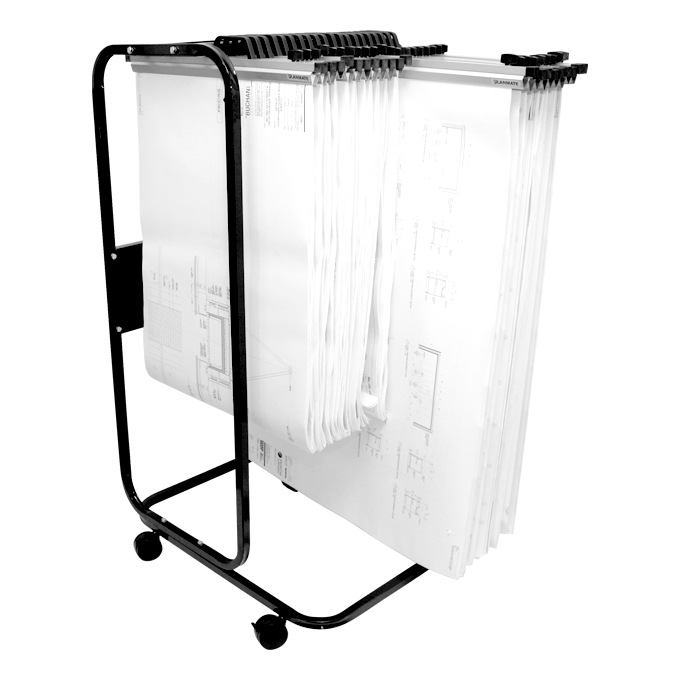 Planmate A0 MAXI Trolley (24 Clamp Capacity)